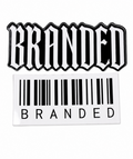 BRANDED LOGO STICKER PACK (2-PACK)