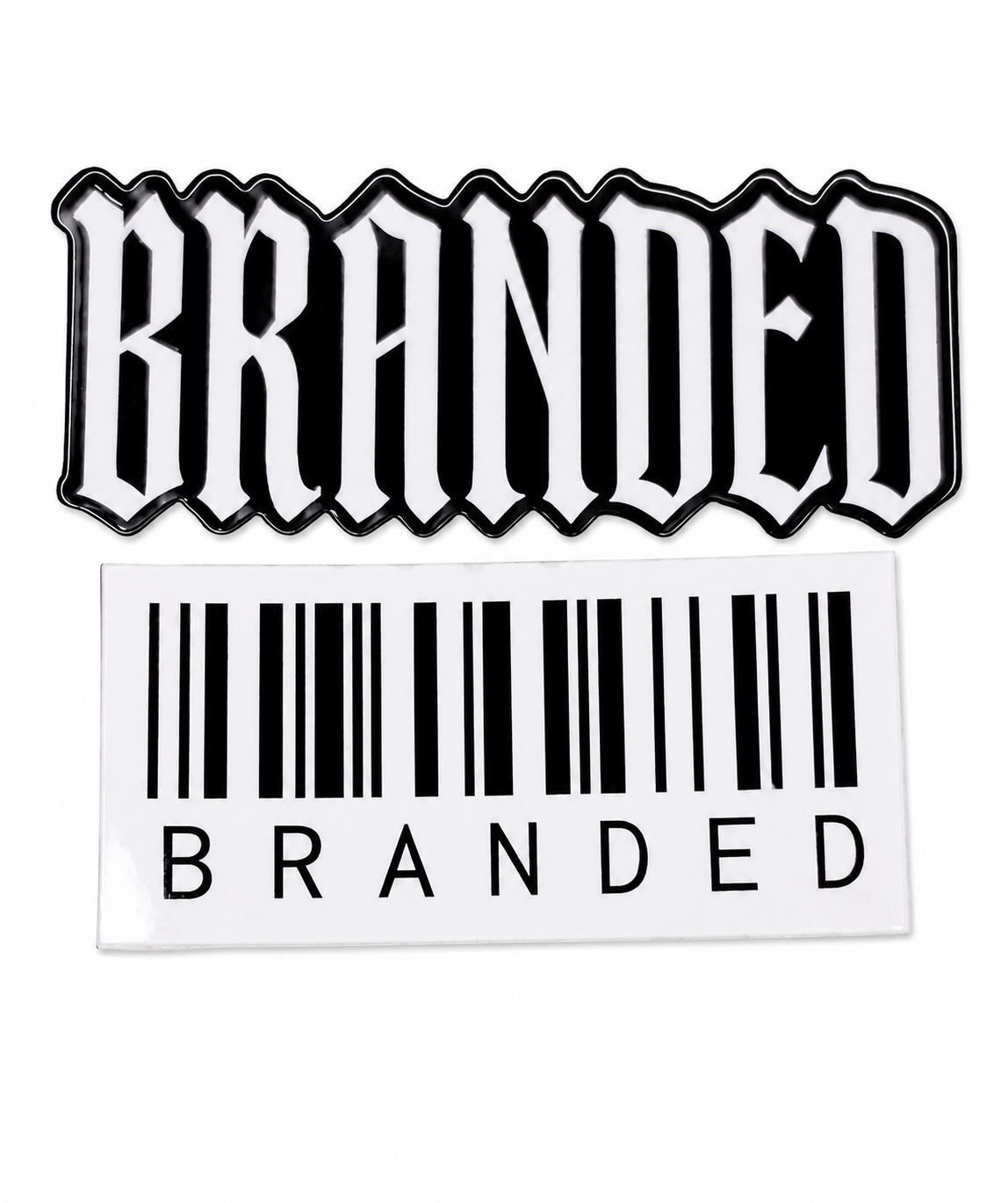 BRANDED LOGO STICKER PACK (2-PACK)